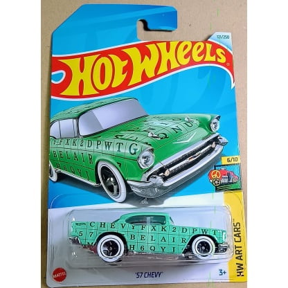 Chevy 57 Art Cars Verde